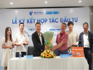 Nexttech đầu tư 10 tỷ hỗ trợ sản xuất và thương mại hoá các sản phẩm của nhà sáng chế cao niên trên chương trình Shart Tank